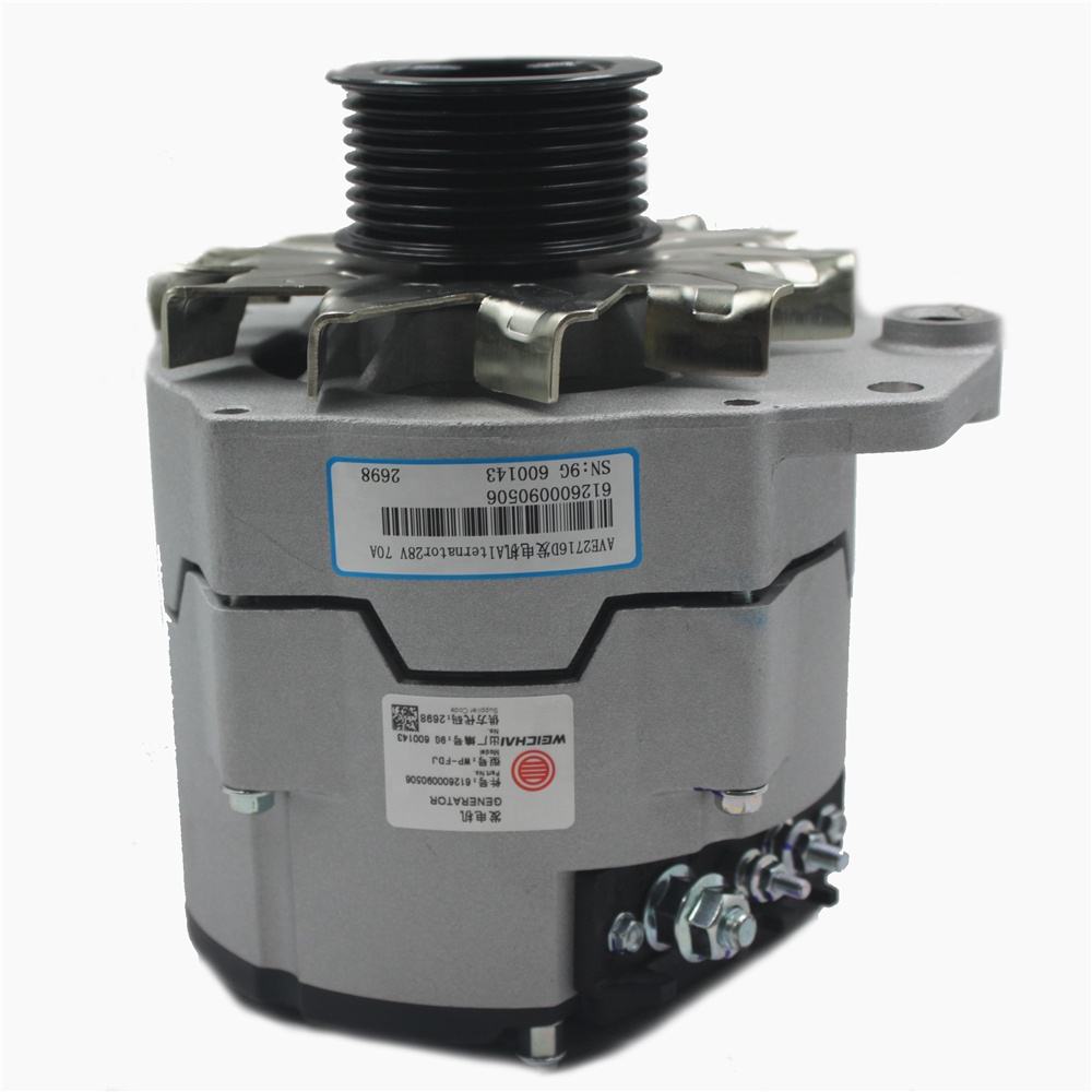 612600090506 Kamioia WD615 WP10 motorraren piezak alternadorea Weichai Sinotruck Shacmanentzat
